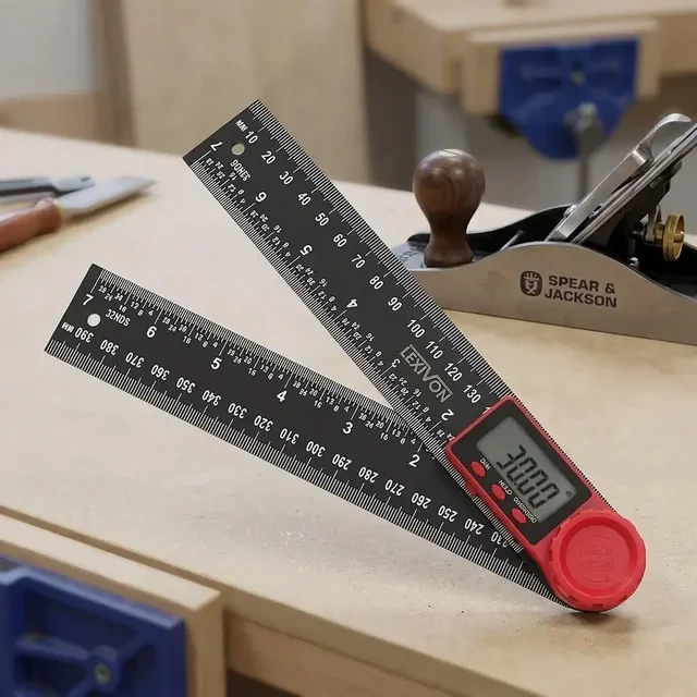 LEXIVON digital ruler in professional workshop setting